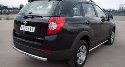 52 999 р. Защита порогов из круглой трубы диаметром 63 мм Russtal Chevrolet Captiva 1-ый рестайлинг (2011-2013) (Защита порогов с со скосами на торцах (вариант 1))  с доставкой в г. Воронеж. Увеличить фотографию 12