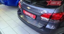 1 484 р. Накладка на задний бампер Souz-96 Chevrolet Cruze HR51S,HR81S хэтчбек (Япония) (2001-2008)  с доставкой в г. Воронеж. Увеличить фотографию 2