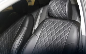 Чехлы Seintex (экокожа/ромб) Chevrolet Cruze J300 седан рестайлинг (2012-2015)