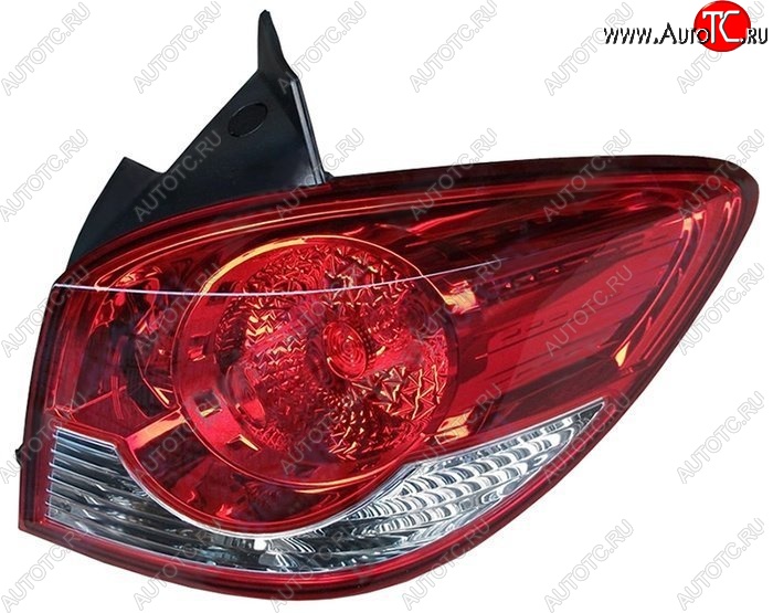 3 379 р. Правый фонарь задний SAT Chevrolet Cruze J305 хэтчбек рестайлинг (2012-2015)  с доставкой в г. Воронеж