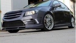 Передний бампер MYRIDE STYLE Chevrolet Cruze J300 седан дорестайлинг (2009-2012)