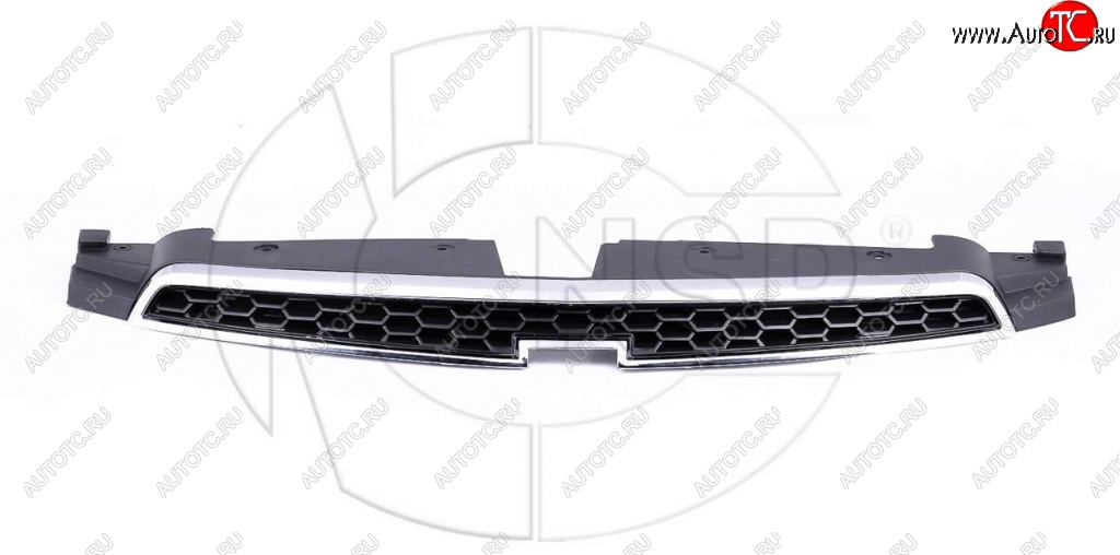 2 699 р. Решетка радиатора NSP. Chevrolet Cruze J300 седан дорестайлинг (2009-2012) (Неокрашенная)  с доставкой в г. Воронеж