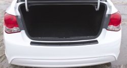 979 р. Защитная накладка на задний бампер RA  Chevrolet Cruze  J300 (2012-2015) седан рестайлинг  с доставкой в г. Воронеж. Увеличить фотографию 4
