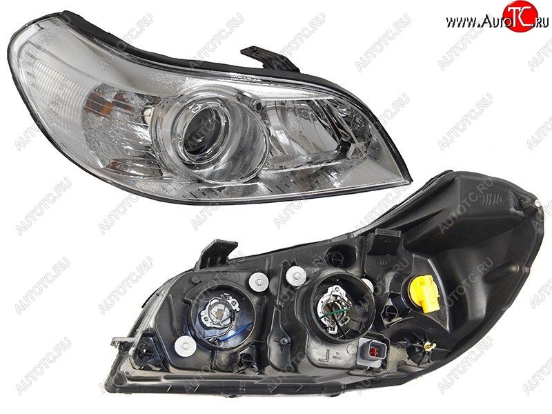 4 799 р. Правая передняя фара SAT (мех. корректор)  Chevrolet Epica  V250 (2006-2012)  с доставкой в г. Воронеж
