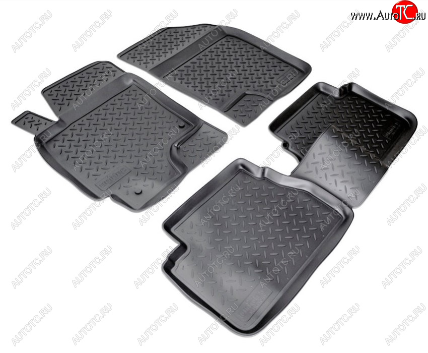 2 599 р. Комплект ковриков в салон Norplast Unidec  Chevrolet Epica  V250 (2006-2012) (Цвет: черный)  с доставкой в г. Воронеж