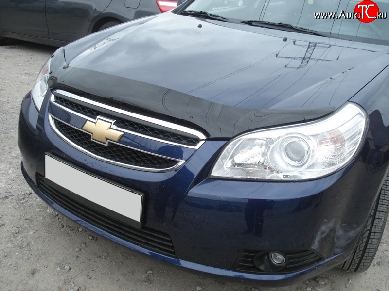 2 799 р. Дефлектор капота NovLine Chevrolet Epica V250 (2006-2012)  с доставкой в г. Воронеж