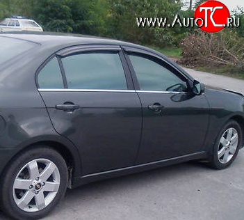 521 р. Дефлекторы окон (ветровики) Novline 4 шт Chevrolet Epica V250 (2006-2012)  с доставкой в г. Воронеж