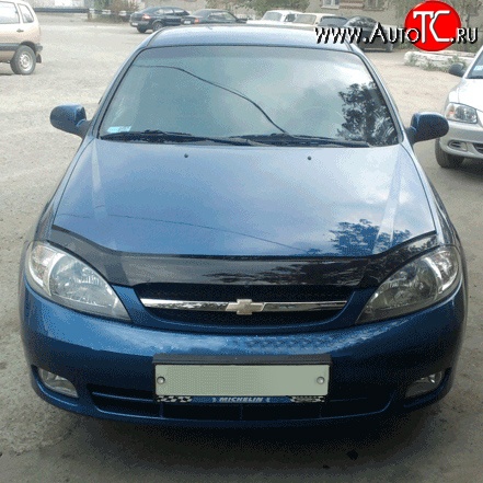 2 069 р. Дефлектор капота NovLine Daewoo Gentra KLAS седан (2012-2016)  с доставкой в г. Воронеж