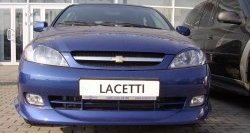 3 899 р. Накладка переднего бампера ATL  Chevrolet Lacetti  хэтчбек (2002-2013) (Неокрашенная)  с доставкой в г. Воронеж. Увеличить фотографию 1