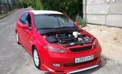 1 249 р. Нижняя планка для накладки переднего бампера CT 1 Chevrolet Lacetti хэтчбек (2002-2013) (Неокрашенная)  с доставкой в г. Воронеж. Увеличить фотографию 2