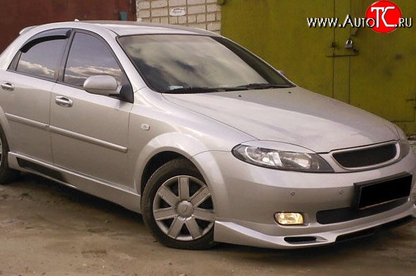 999 р. Реснички на фары M-VRS Chevrolet Lacetti хэтчбек (2002-2013) (Неокрашенные)  с доставкой в г. Воронеж