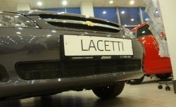 1 469 р. Сетка на бампер Russtal (черная) Chevrolet Lacetti хэтчбек (2002-2013)  с доставкой в г. Воронеж. Увеличить фотографию 3