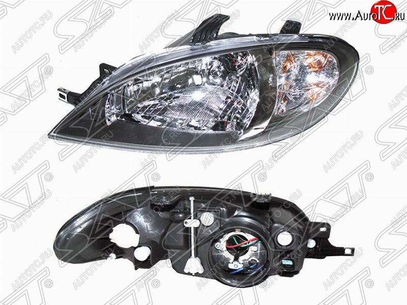 3 579 р. Левая фара передняя SAT  Chevrolet Lacetti  хэтчбек (2002-2013), Daewoo Gentra ( KLAS) (2012-2025)  с доставкой в г. Воронеж