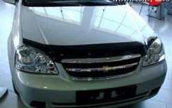 4 599 р. Дефлектор капота NovLine Chevrolet Lacetti седан (2002-2013)  с доставкой в г. Воронеж. Увеличить фотографию 1