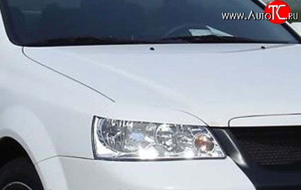 569 р. Реснички на фары M-VRS Chevrolet Lacetti универсал (2002-2013) (Неокрашенные)  с доставкой в г. Воронеж