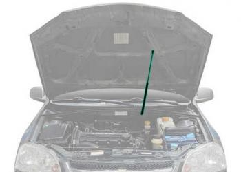 4 069 р. Упор капота PNEUMATIC Chevrolet Lacetti хэтчбек (2002-2013)  с доставкой в г. Воронеж. Увеличить фотографию 2