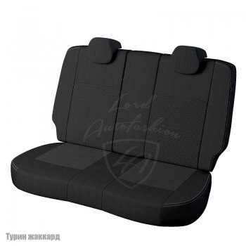 6 749 р. Чехлы для сидений Lord Autofashion Турин (жаккард)  Chevrolet Lacetti  седан (2002-2013), Daewoo Gentra (2005-2011) (Черный, вставка Вега)  с доставкой в г. Воронеж. Увеличить фотографию 2