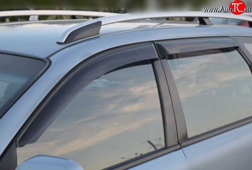 999 р. Комплект дефлекторов окон (ветровиков) 4 шт. Russtal Chevrolet Lacetti универсал (2002-2013)  с доставкой в г. Воронеж