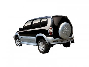 Комплект накладок на арки Stan (широкие) Chevrolet Niva 2123 дорестайлинг (2002-2008)