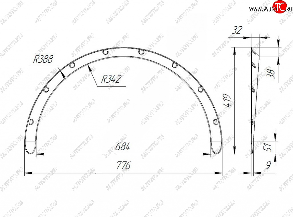 2 769 р. Универсальные накладки на колёсные арки RA (30 мм) Lexus ES300 XV30 дорестайлинг (2001-2003) (Шагрень: 4 шт. (2 мм))  с доставкой в г. Воронеж