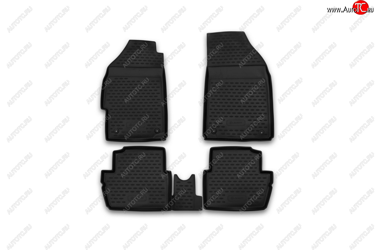 3 199 р. Коврики в салон Element 3D (полиуретан) Chevrolet Spark M300 дорестайлинг (2010-2015)  с доставкой в г. Воронеж