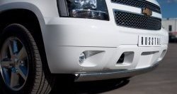 18 099 р. Защита переднего бампера (Ø75х42 мм, нержавейка) Russtal Chevrolet Tracker (2013-2015)  с доставкой в г. Воронеж. Увеличить фотографию 2