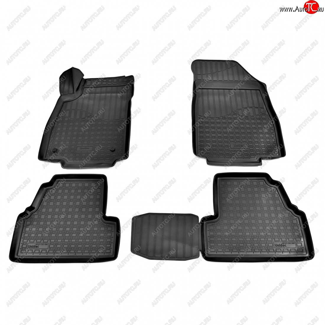 2 699 р. Коврики салона Norplast Unidec Chevrolet Tracker (2013-2015) (черные)  с доставкой в г. Воронеж