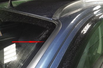 1 699 р. Водостоки лобового стекла Стрелка 11 Chevrolet Trailblazer GM800 дорестайлинг (2012-2016)  с доставкой в г. Воронеж. Увеличить фотографию 5