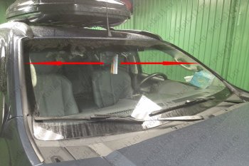 1 699 р. Водостоки лобового стекла Стрелка 11 Chevrolet Trailblazer GM800 дорестайлинг (2012-2016)  с доставкой в г. Воронеж. Увеличить фотографию 4