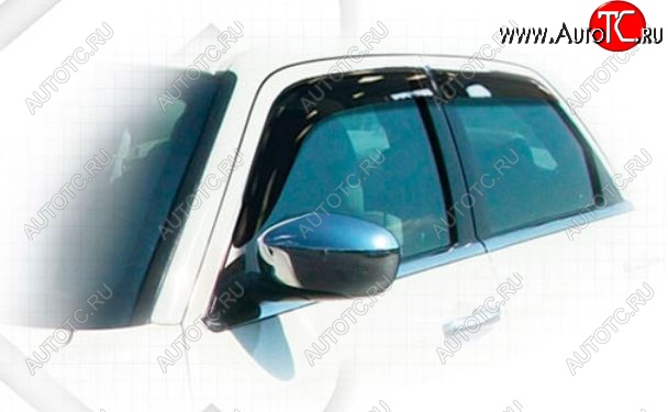 1 899 р. Дефлектора окон CA-Plastiс  Chrysler 300C  LD седан (2011-2015) дорестайлинг (Classic полупрозрачный)  с доставкой в г. Воронеж
