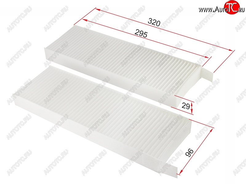 267 р. Фильтр салонный (комплект) SAT  CITROEN Berlingo  B9 (2008-2022), CITROEN C4 picasso ( UD,  3D) (2006-2018), CITROEN DS5  PF2 (2011-2015), Peugeot 3008 (2009-2017), Peugeot 5008  T8 (2009-2016), Peugeot Partner  B9 (2008-2015)  с доставкой в г. Воронеж