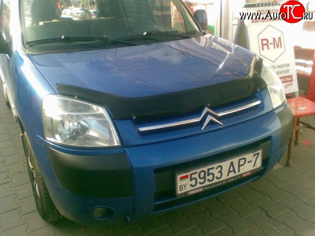 1 754 р. Дефлектор капота NovLine CITROEN Berlingo M59 рестайлинг (2002-2012)  с доставкой в г. Воронеж