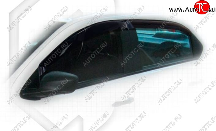 1 999 р. Дефлектора окон CA-Plastiс  CITROEN C-elysee  дорестайлинг (2012-2017) (Classic полупрозрачный, Без хром. молдинга)  с доставкой в г. Воронеж