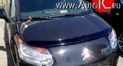 Дефлектор капота темный SIM CITROEN C3 Picasso  дорестайлинг (2008-2012)