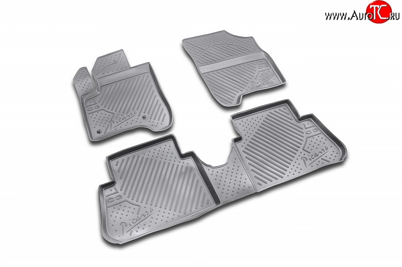 2 349 р. Коврики в салон Element 4 шт. (полиуретан)  CITROEN C3 Picasso  дорестайлинг (2008-2012)  с доставкой в г. Воронеж