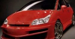 25 899 р. Передний бампер Tornado CITROEN C4  дорестайлинг, хэтчбэк 5 дв. (2004-2008)  с доставкой в г. Воронеж. Увеличить фотографию 2