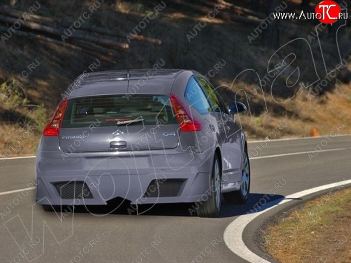 25 899 р. Задний бампер Golardo CITROEN C4  дорестайлинг, хэтчбэк 5 дв. (2004-2008)  с доставкой в г. Воронеж