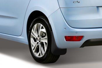 1 249 р. Брызговики задние Frosch - Оptimum CITROEN C4 Grand Picasso (2014-2016)  с доставкой в г. Воронеж. Увеличить фотографию 2