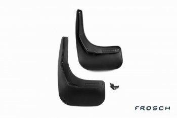 4 799 р. Задние брызговики Frosch CITROEN C4 B7 седан рестайлинг (2015-2022)  с доставкой в г. Воронеж. Увеличить фотографию 2