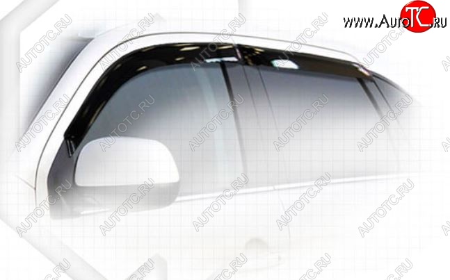 2 079 р. Дефлектора окон CA-Plastiс  CITROEN C4 aircross (2012-2017) (Classic полупрозрачный)  с доставкой в г. Воронеж
