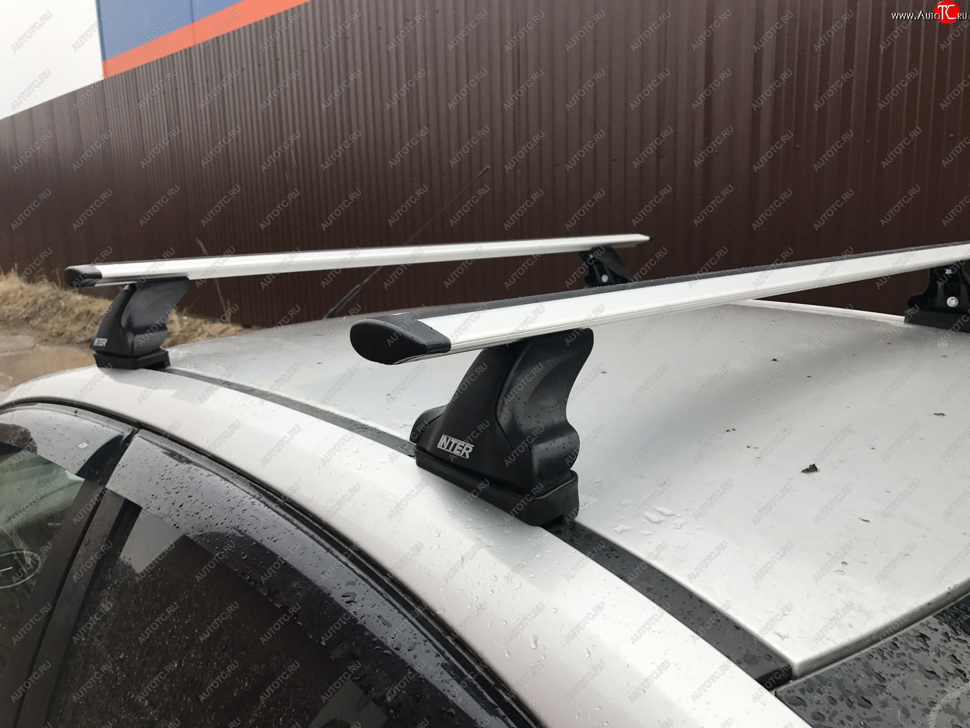 2 799 р. Опоры багажника Inter (в штатные крепления)  CITROEN C4 aircross (2012-2017), Mitsubishi ASX (2010-2025), Peugeot 307 ( универсал,  хэтчбэк 3 дв.,  хэтчбэк 5 дв.) (2001-2008), Peugeot 4008 (2012-2025)  с доставкой в г. Воронеж