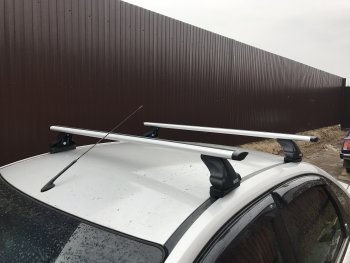 2 799 р. Опоры багажника Inter (в штатные крепления)  CITROEN C4 aircross (2012-2017), Mitsubishi ASX (2010-2025), Peugeot 307 ( универсал,  хэтчбэк 3 дв.,  хэтчбэк 5 дв.) (2001-2008), Peugeot 4008 (2012-2025)  с доставкой в г. Воронеж. Увеличить фотографию 3