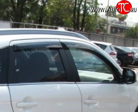 999 р. Комплект дефлекторов окон (ветровиков) 4 шт. Russtal CITROEN C4 aircross (2012-2017)  с доставкой в г. Воронеж