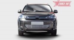 8 369 р. Декоративный элемент воздухозаборника Souz-96 (d10)  CITROEN C4 aircross (2012-2017)  с доставкой в г. Воронеж. Увеличить фотографию 1