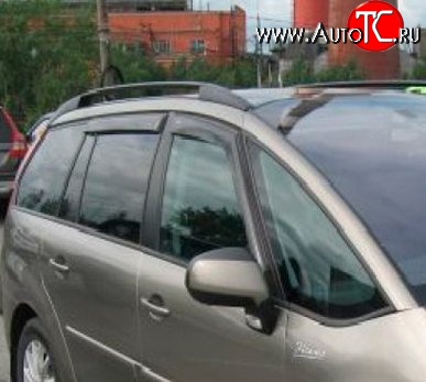 999 р. Комплект дефлекторов окон (ветровиков) 4 шт. Russtal CITROEN C4 picasso UD минивэн (2006-2014)  с доставкой в г. Воронеж