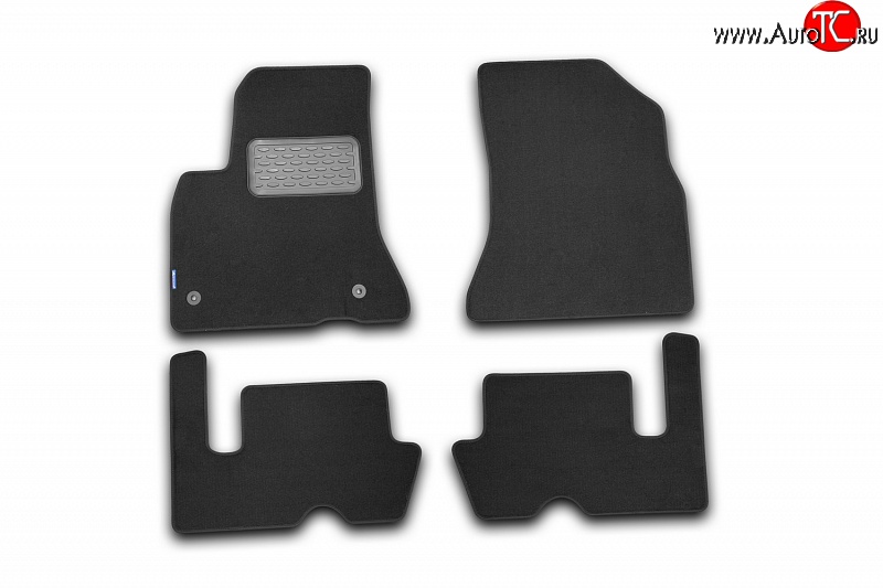 4 299 р. Коврики в салон Element 4 шт. (текстиль) (АКПП) CITROEN C4 picasso UD минивэн (2006-2014)  с доставкой в г. Воронеж