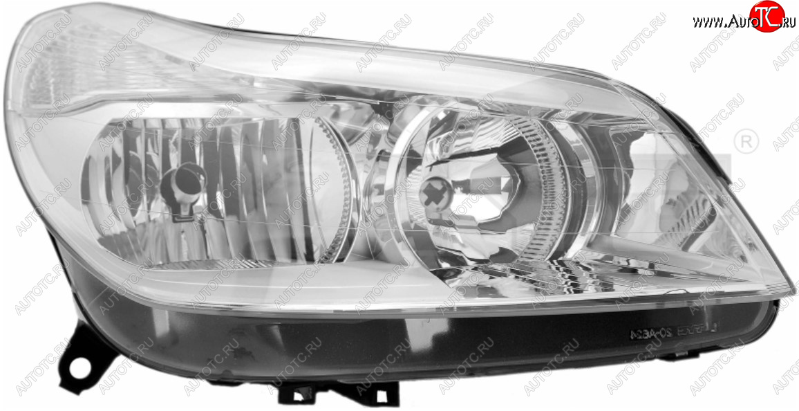 12 299 р. Правая фара передняя TYC CITROEN C5 X40,RE универсал рестайлинг (2004-2008)  с доставкой в г. Воронеж
