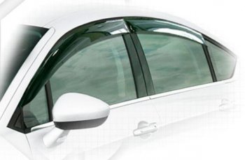 Дефлектора окон CA-Plastiс CITROEN C5  RD (2008-2021) дорестайлинг, седан, рестайлинг, седан (Classic полупрозрачный)