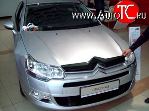 4 599 р. Дефлектор капота NovLine CITROEN C5 RD дорестайлинг, седан (2008-2017)  с доставкой в г. Воронеж