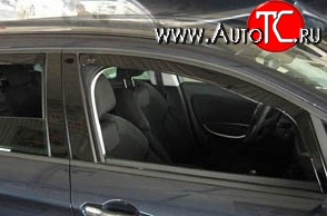 4 499 р. Дефлекторы окон (ветровики) Novline 4 шт. CITROEN C5 RD дорестайлинг, седан (2008-2017)  с доставкой в г. Воронеж